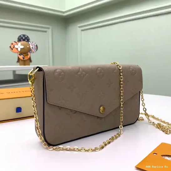 AAA Replica Ru VUITTON FÉLICIE POCHETTE LOUIS 0528